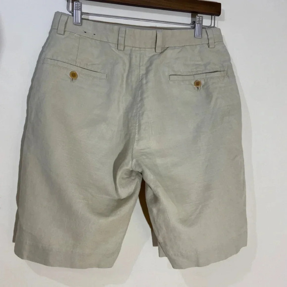 Brooks Brothers Khaki Bermuda Shorts, W30 - Picture 2 of 11